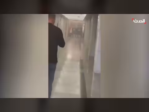 مشاهد خاصة من داخل فندق الرشيد بعد استهدافه