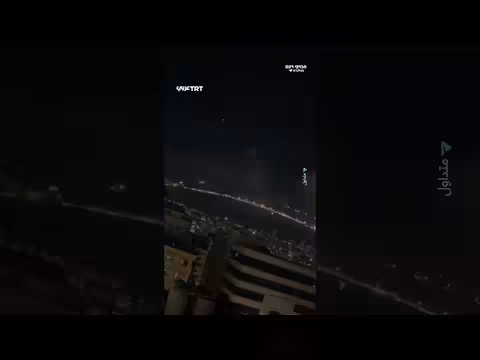 الحرس الثوري الإيراني يطلق صواريخ على إسرائيل