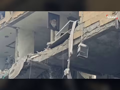 دمار واسع في ضاحية بيروت الجنوبية بعد الغارات الإسرائيلية