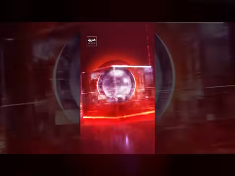 آثار الدمار في جامعة إيران للعلوم والتقنية