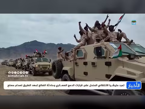 الانتقالي المنحل يقتحم مبنى محافظة الضالع