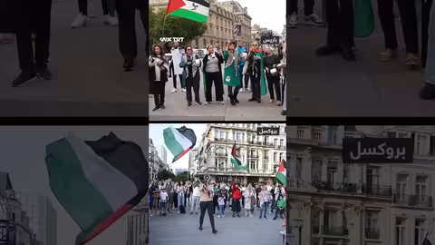 مظاهرات في عواصم أوروبية ضد الإبادة والتجويع