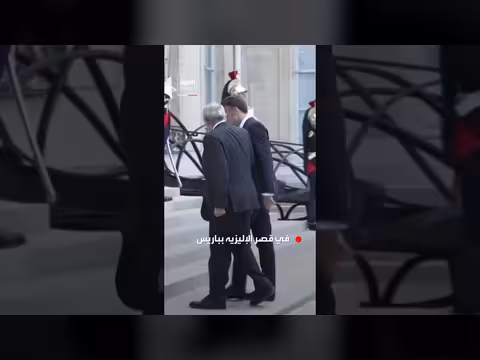 ماكرون يستقبل سلام في قصر الإليزيه