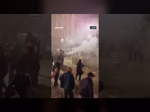 احتجاجات ألبانية ضد الحكومة