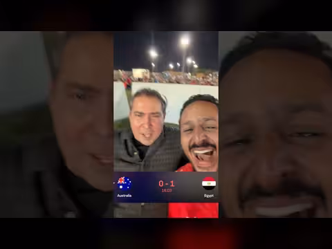 مصر تتقدم في المباراة