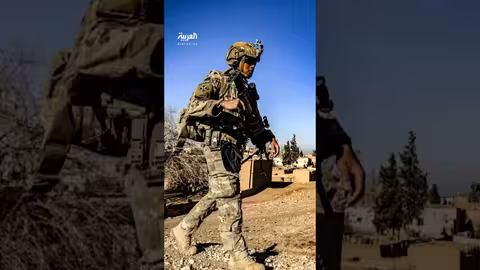 انسحاب القوات الأمريكية من قاعدة الشدادي في الحسكة السورية