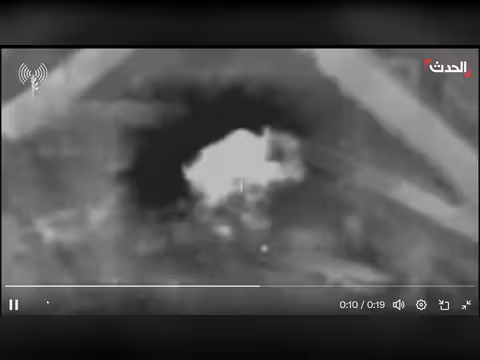 إسرائيل تستهدف منصات صواريخ حزب الله في لبنان