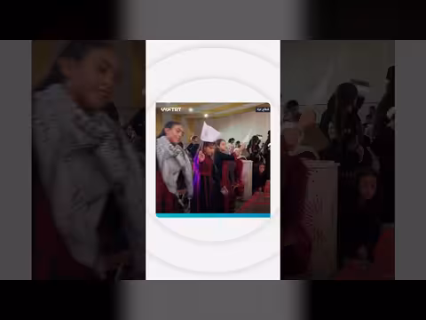 150 عريساً وعروساً يحتفلون بزفافهم الجماعي في غزة