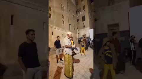 طقوس المسحراتي في شبام حضرموت..كاميرا الجمهورية ترصدها
