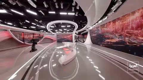 جولة درون في استوديوهات قناة العربية الجديدة بالرياض