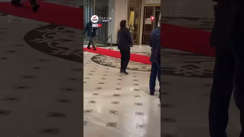 وصول الرئيس السوري أحمد الشرع إلى فندق في روسيا