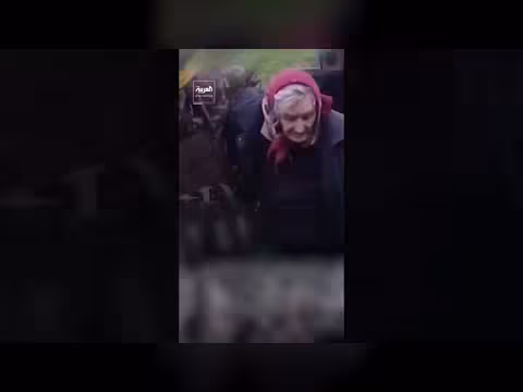 الجيش الأوكراني يجلو امرأة مسنة من دونيتسك باستخدام روبوت
