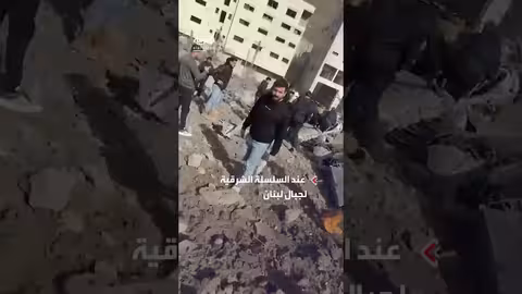 الطيران الإسرائيلي يستهدف مناطق جنوب وشرق لبنان