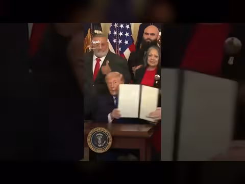 ترمب يعلن 22 فبراير 2026 يوماً وطنياً لعائلات الملائكة