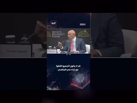 توم براك: سوريا تنجح بفضل قائد قوي