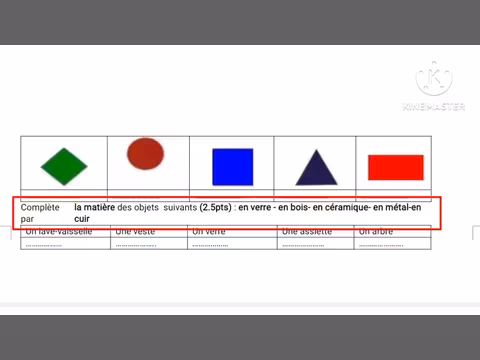 فرض الثالث الدورة الثانية للصف الأول الإعدادي