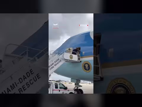 ترمب يتوجه إلى قاعدة دوفر لاستقبال جثث الجنود القتلى في حرب إيران