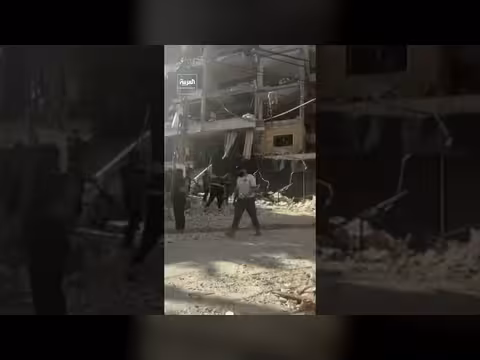 كاميرا العربية ترصد آثار الغارة الإسرائيلية على بيروت الجنوبية