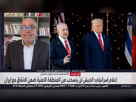 إسرائيل تعلن قلقها من اتفاق أميركا وإيران