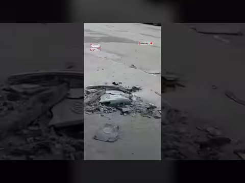 كاميرا الحدث ترصد موقع الحادث الأمني في ريف دمشق