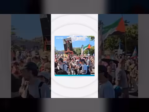 احتجاجات في جنيف ضد قمة السبع