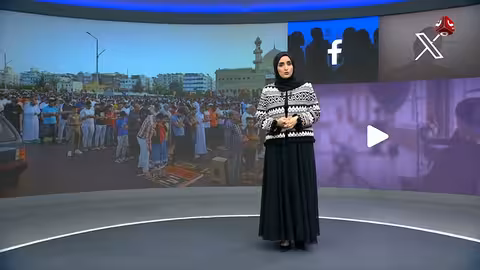 تداول فيديو مؤثر لمصلين في اليمن وتواشيح رمضانية