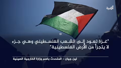 روسيا والصين تشددان دعم حل الدولتين للقضية الفلسطينية