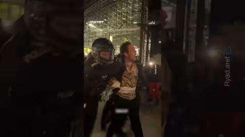 برلين: مظاهرات تضامناً مع غزة واعتقالات في مواجهات مع الشرطة