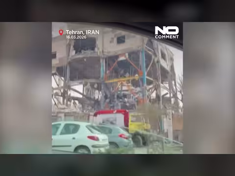 دمار واسع في طهران بعد غارات إسرائيلية مشتبه بها