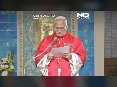 البابا ليو الرابع عشر يحيي قداسًا تاريخيًا بالجزائر
