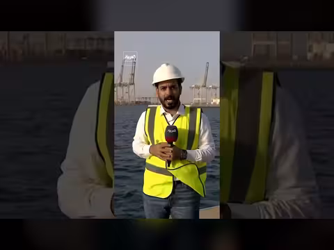 كاميرا العربية ترصد نشاطًا متزايدًا في ميناء الملك عبدالله