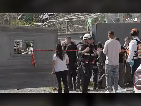 مشاهد مباشرة من وسط إسرائيل بعد سقوط صاروخ إيراني