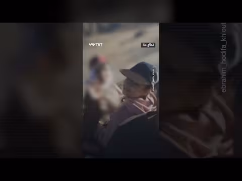 شهيد ملثم يتجوّل مع عائلته في فيديو أرشيفي