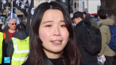 احتجاجات في لندن ضد بناء سفارة صينية