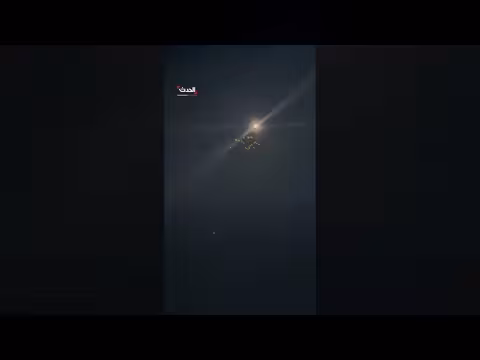 صواريخ إيرانية تُشاهد في سماء القدس متجهة نحو إسرائيل