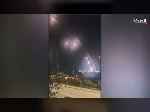 اعتراض صواريخ أطلقتها إيران وحزب الله فوق شمال إسرائيل
