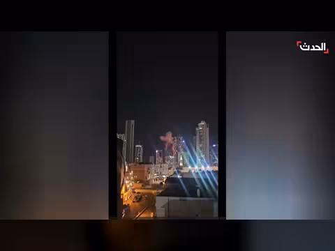 قصف يستهدف مباني سكنية في المنامة. . ردود فعل إيرانية