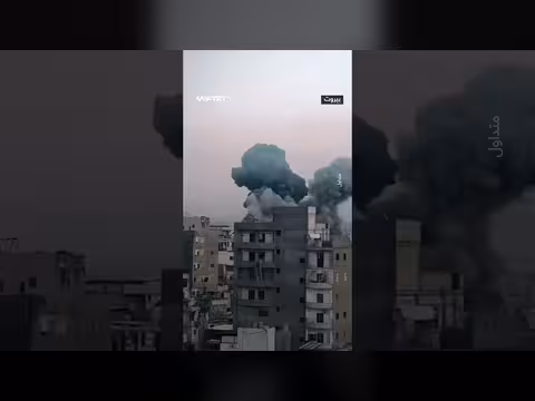 غارات إسرائيلية عنيفة تستهدف الضاحية الجنوبية في بيروت