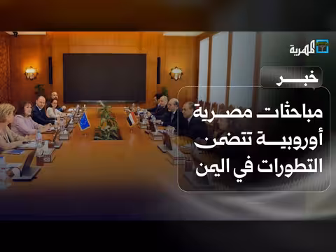 مباحثات مصرية أوروبية حول اليمن وأمن الملاحة البحرية