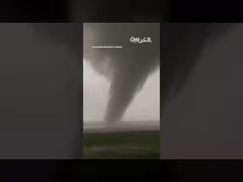 كاميرا ترصد إعصارين متزامنين في أوكلاهوما