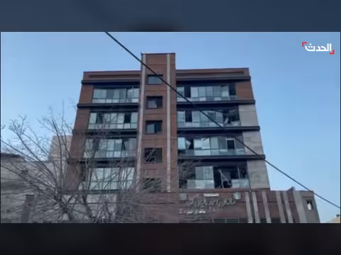 قصف أمريكي إسرائيلي يلحق دماراً بالعاصمة الإيرانية طهران