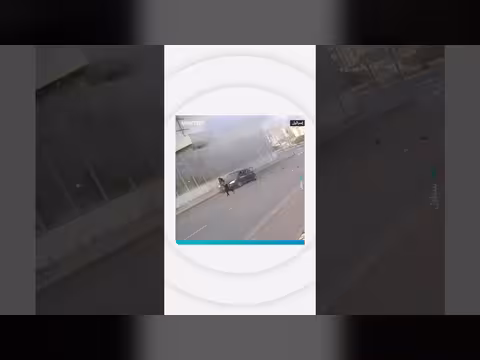 سقوط صاروخ قرب مستوطنة إسرائيلية