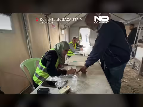 الضفة الغربية وجزء من غزة يصوتان في أول انتخابات بلدية منذ الحرب