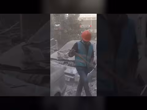 غارة إسرائيلية تدمر مبانٍ في زقاق البلاط ببيروت