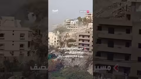 مسيرة إسرائيلية تقصف آليات بجنوب لبنان