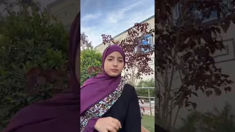 لحظة مميزة من البث المباشر لماريا قحطان