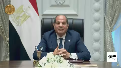 السيسي: مصر حريصة على وقف الحرب وإدخال المساعدات لغزة