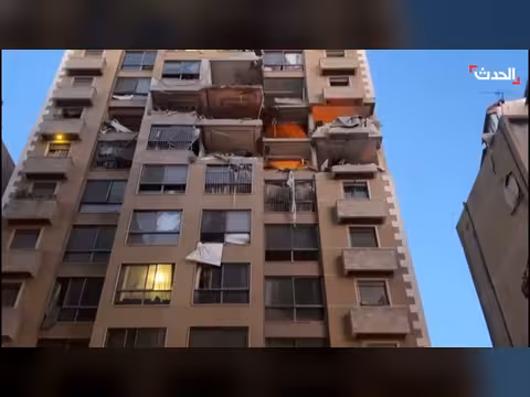 تفاصيل القصف الإسرائيلي على منطقة عائشة بكار في بيروت