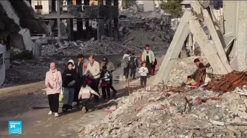 غزة: أمل في التعافي والعودة مع بداية العام الجديد