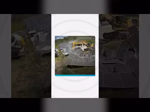 قوات الاحتلال الإسرائيلي تدمر ألواح طاقة شمسية في لبنان